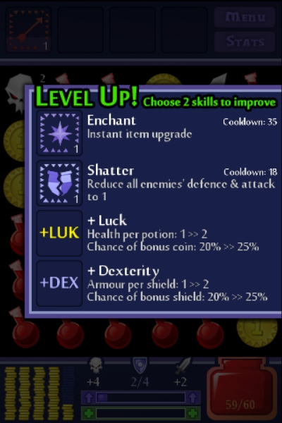 Screen ze hry Dungeon Raid