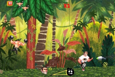 Screen ze hry Serious Sam: Kamikaze Attack!