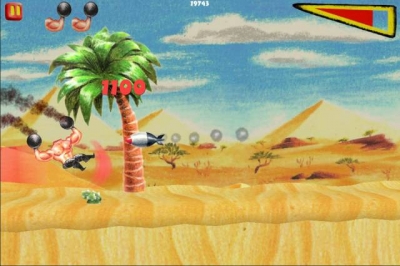 Screen ze hry Serious Sam: Kamikaze Attack!