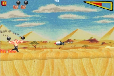 Screen ze hry Serious Sam: Kamikaze Attack!