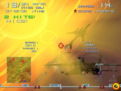 Screen Top Gun: Combat Zones