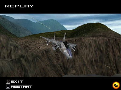 Screen Top Gun: Combat Zones