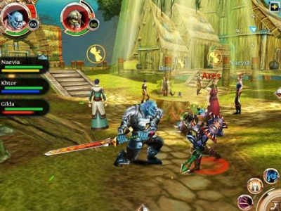 Screen ze hry Order and Chaos Online