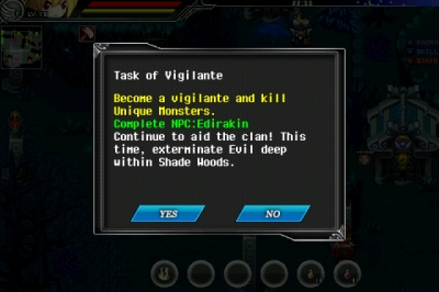 Screen ze hry Zenonia 3: The Midgard Story
