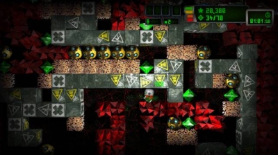 Screen ze hry Boulder Dash-XL