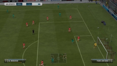 Screen ze hry FIFA Soccer 13