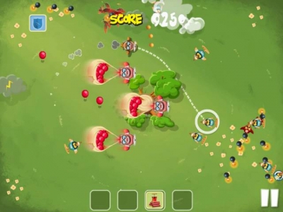 Screen ze hry Pigs in Trees