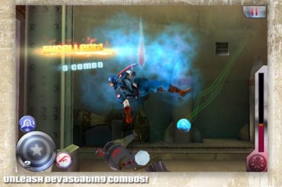 Screen ze hry Captain America: Sentinel of Liberty