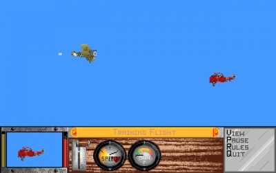 Artwork ke he Ancient Art of War in the Skies, The