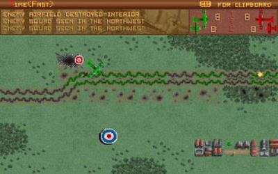 Artwork ke he Ancient Art of War in the Skies, The