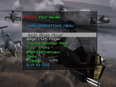 Screen ze hry Comanche 2