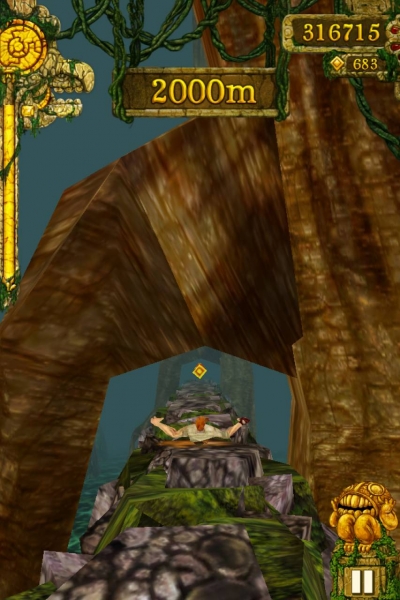 Screen ze hry Temple Run