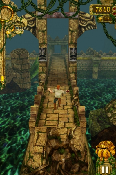 Screen ze hry Temple Run