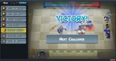 Screen ze hry Hero Academy