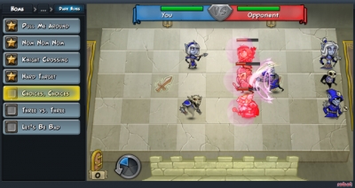 Screen ze hry Hero Academy