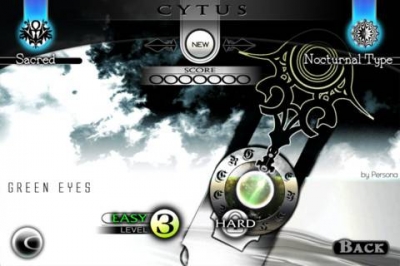 Screen ze hry Cytus