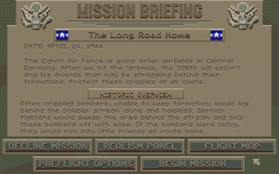 Screen ze hry Aces Over Europe