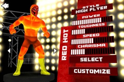 Screen ze hry TNA Wrestling iMPACT!