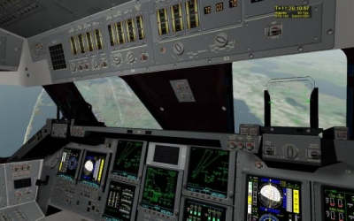 Screen ze hry Space Shuttle Mission 2007
