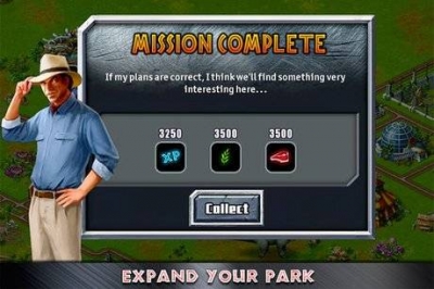 Screen ze hry Jurassic Park: Builder