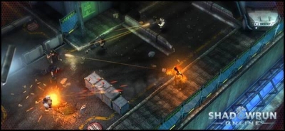 Screen ze hry Shadowrun Online