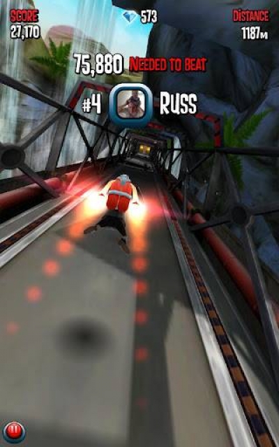Screen ze hry Agent Dash