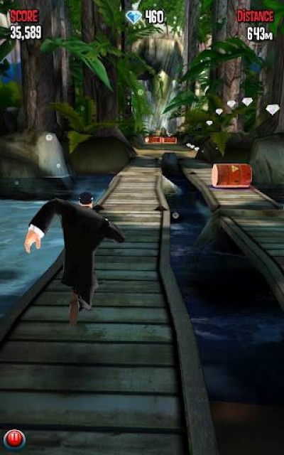 Screen ze hry Agent Dash
