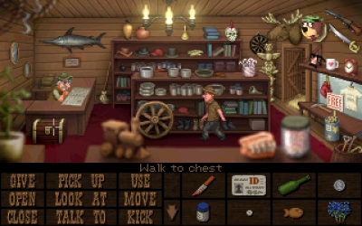 Artwork ke h�e Fester Mudd: Curse of the Gold