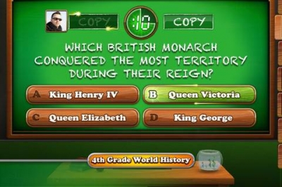 Screen ze hry Are You Smarter Than a 5th Grader? & Friends
