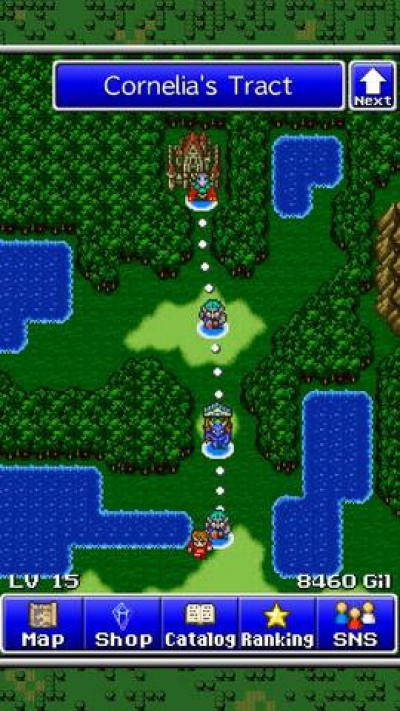 Screen ze hry Final Fantasy: All The Bravest