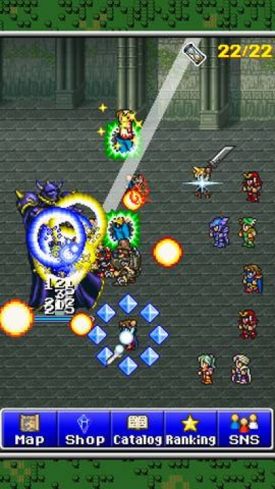 Screen ze hry Final Fantasy: All The Bravest