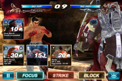 Artwork ke he Tekken Card Tournament