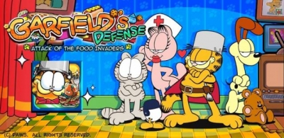 Artwork ke hře Garfield´s Defense: Attack of the Food Invaders