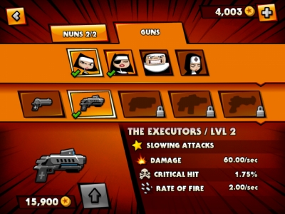 Artwork ke hře Nun Attack