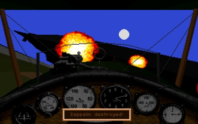 Screen ze hry Red Baron