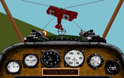 Screen ze hry Red Baron