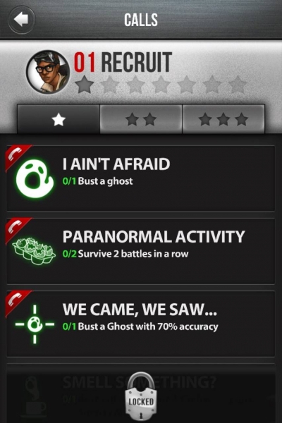 Screen ze hry Ghostbusters: Paranormal Blast