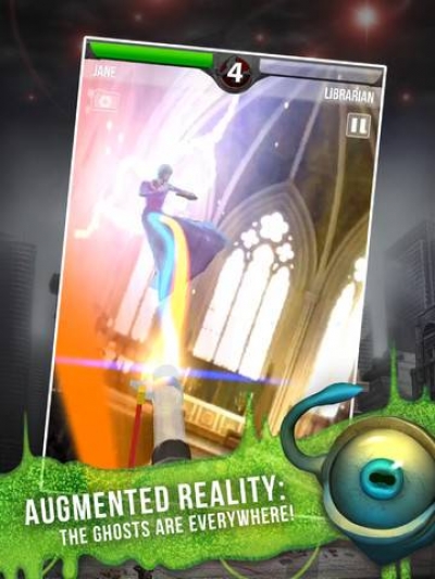 Screen ze hry Ghostbusters: Paranormal Blast
