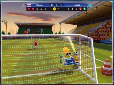 Screen ze hry Perfect Kick