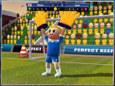 Screen ze hry Perfect Kick