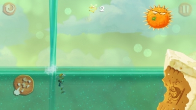 Artwork ke he Rayman Fiesta Run