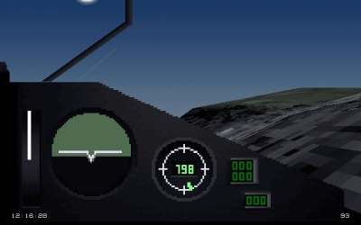 Screen ze hry EF2000 TACTCOM
