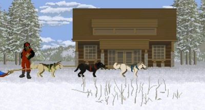 Artwork ke he Dog Sled Saga
