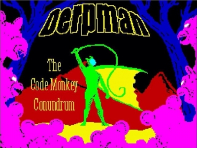 Artwork ke he Derpman: The Code Monkey Conundrum