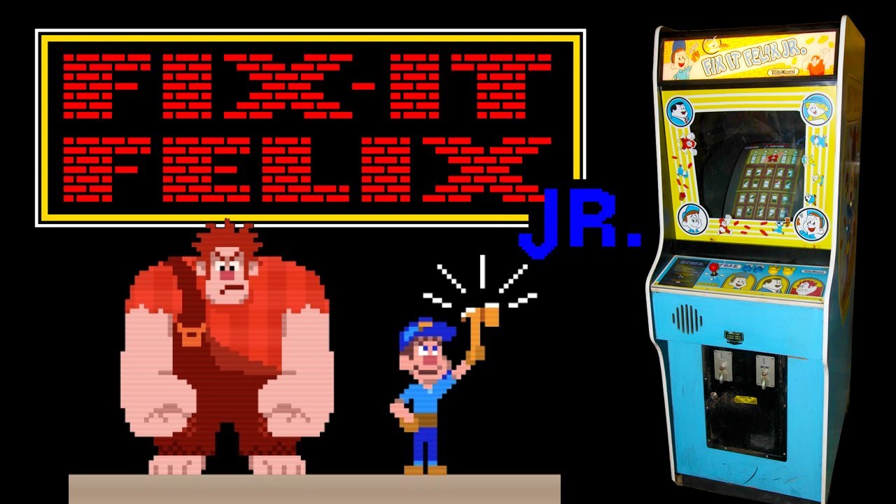 Игровые автоматы приложение на андроид games dendy. Игровой автомат Fix it Felix Jr.. Fix it Felix Jr 1982.
