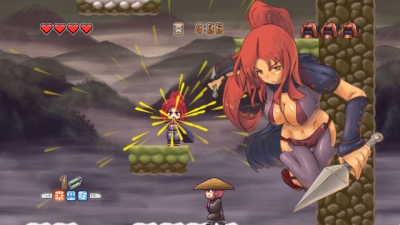 Screen ze hry Akane the Kunoichi