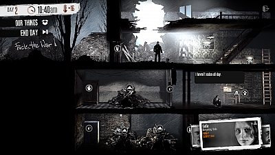 Screen ze hry This War of Mine