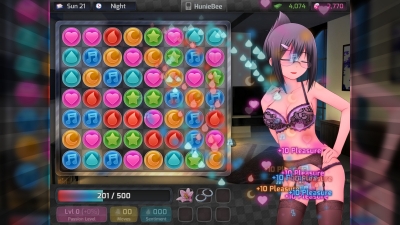 Screen ze hry HuniePop