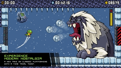 Screen ze hry JumpJet Rex