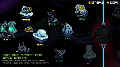 Screen ze hry JumpJet Rex